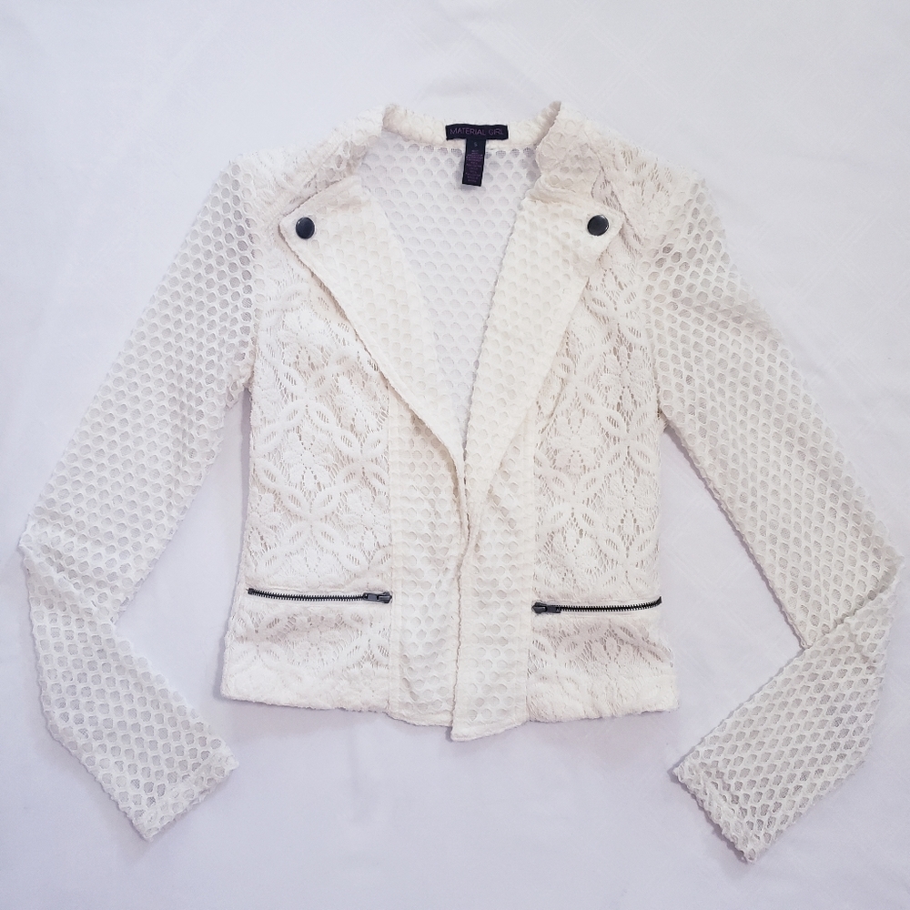 Material Girl white top